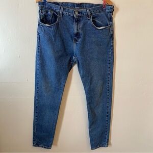 Levi’s 512 Slim Taper Jeans Mens 33x32 Blue Denim Stretch